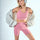 High Waist Biker - Rouse Peach